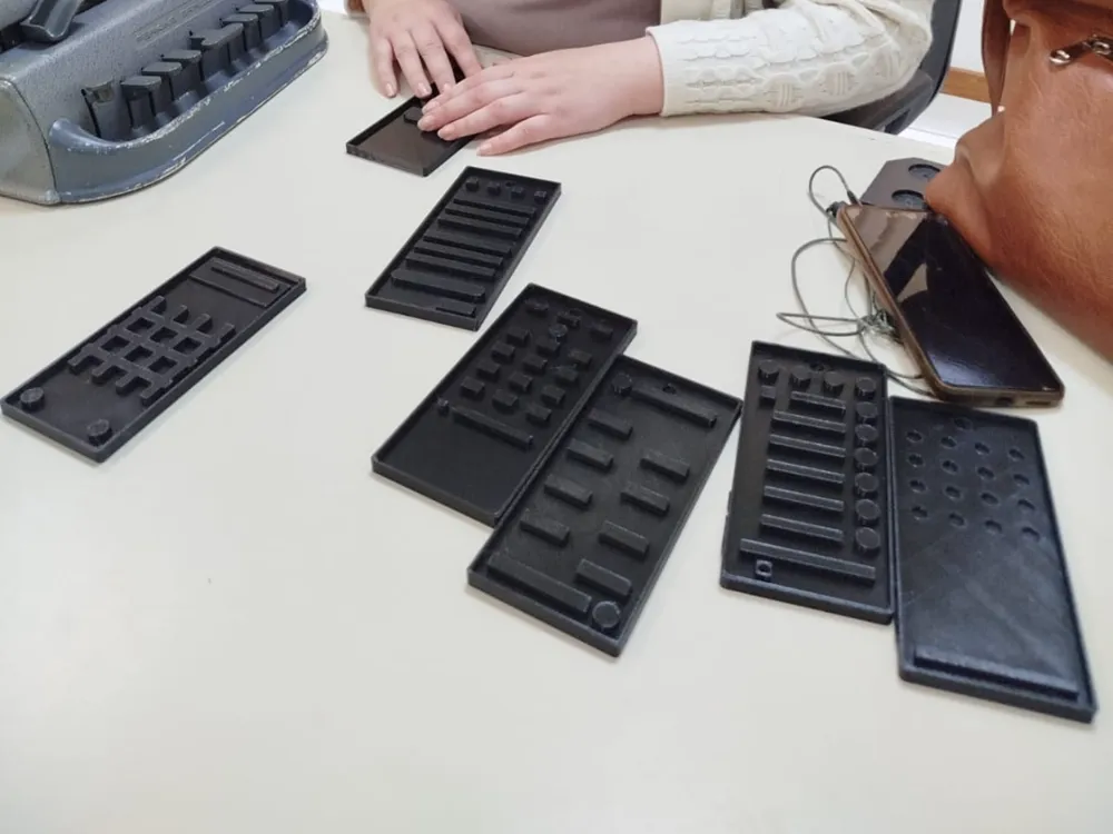 Imagen del modelo Materiales táctiles para personas con discapacidad visual
