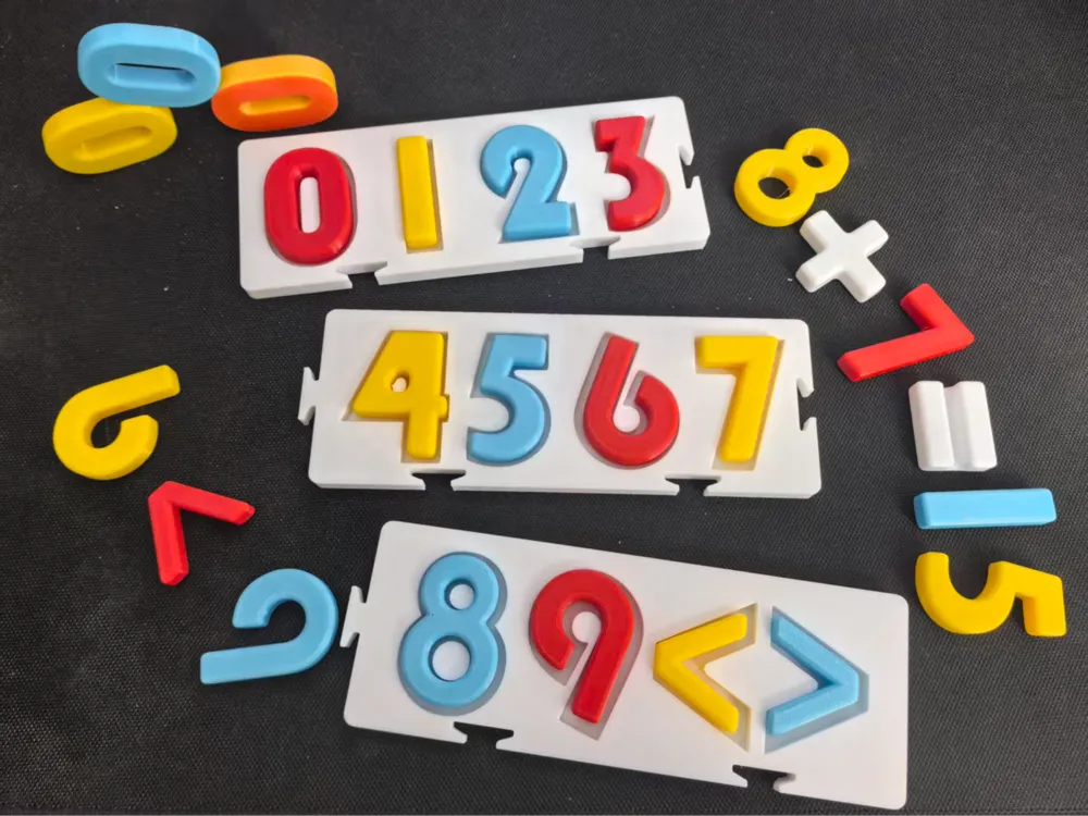 Imagen del modelo Educación temprana de matemáticas y aritmética para niños