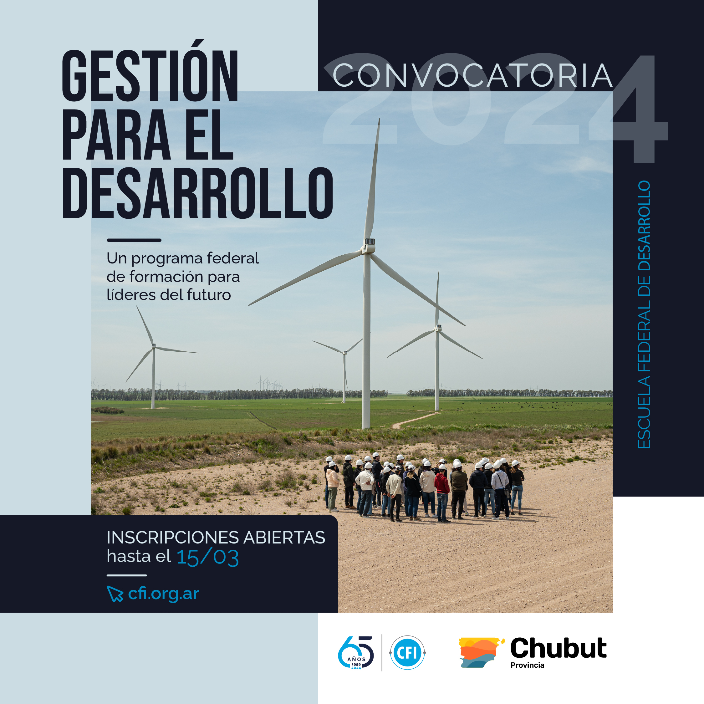 Chubut formará parte de la Escuela Federal de Desarrollo, impulsada por el Consejo Federal de Inversiones