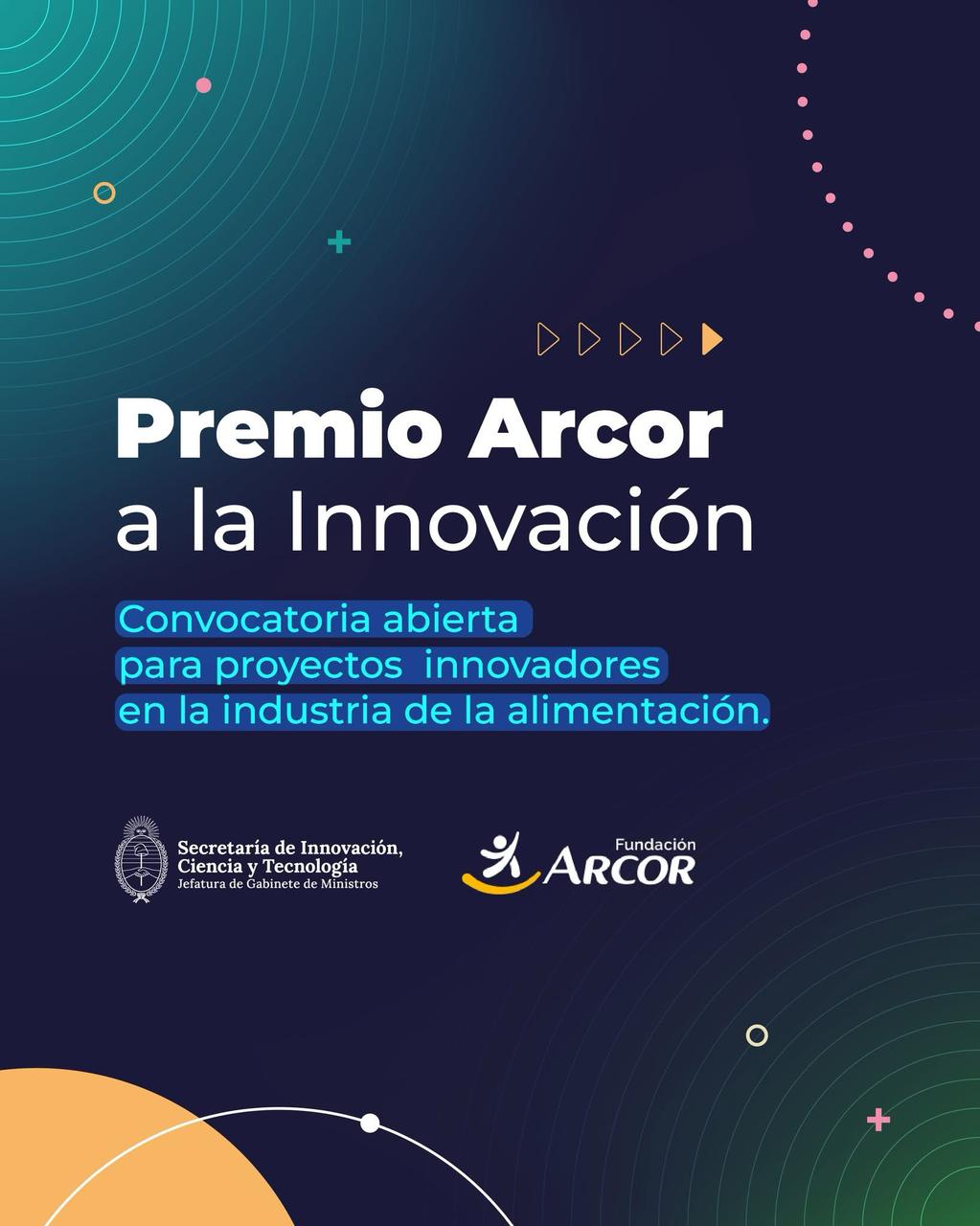 Provincia convoca a participar del Premio Arcor a la Innovación 2025