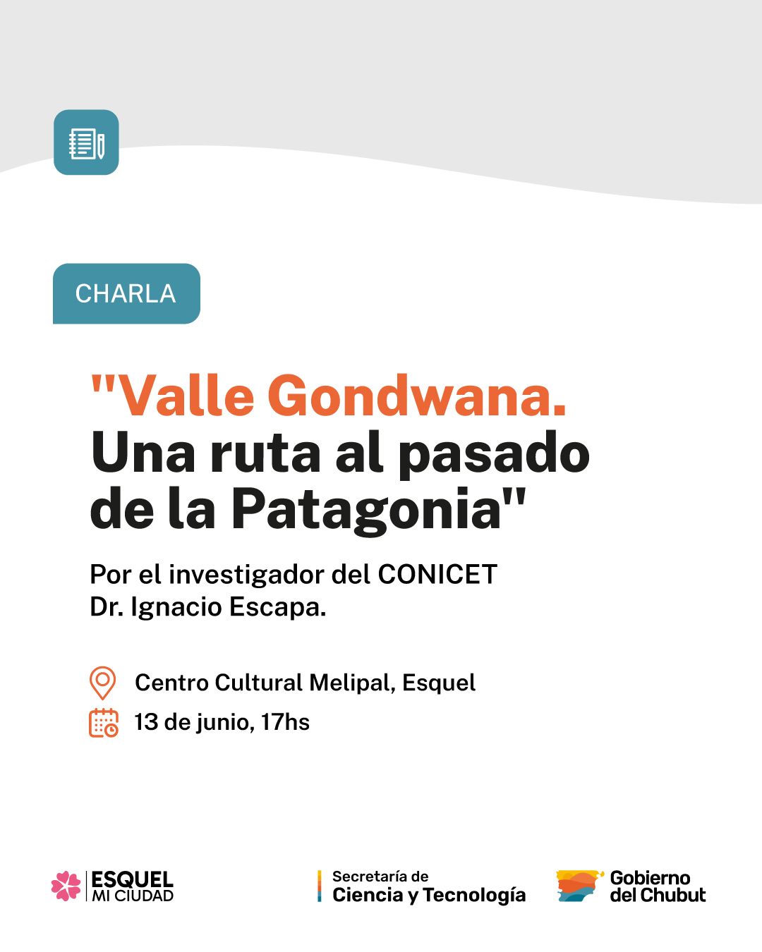 Jornadas de geoturismo en Esquel: se realizará una charla abierta y visitas a sitios de interés geológico