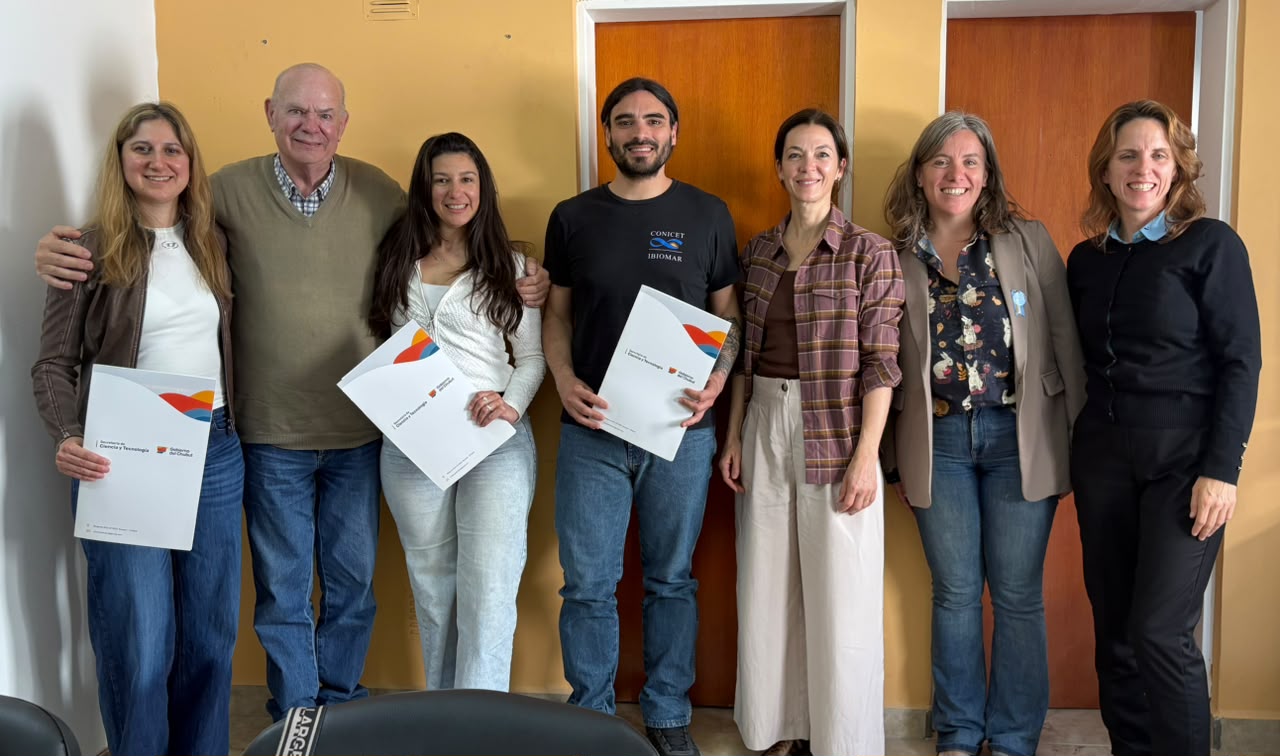 Chubut presentó a los cuatro investigadores que recibirán acompañamiento provincial para continuar sus proyectos científicos