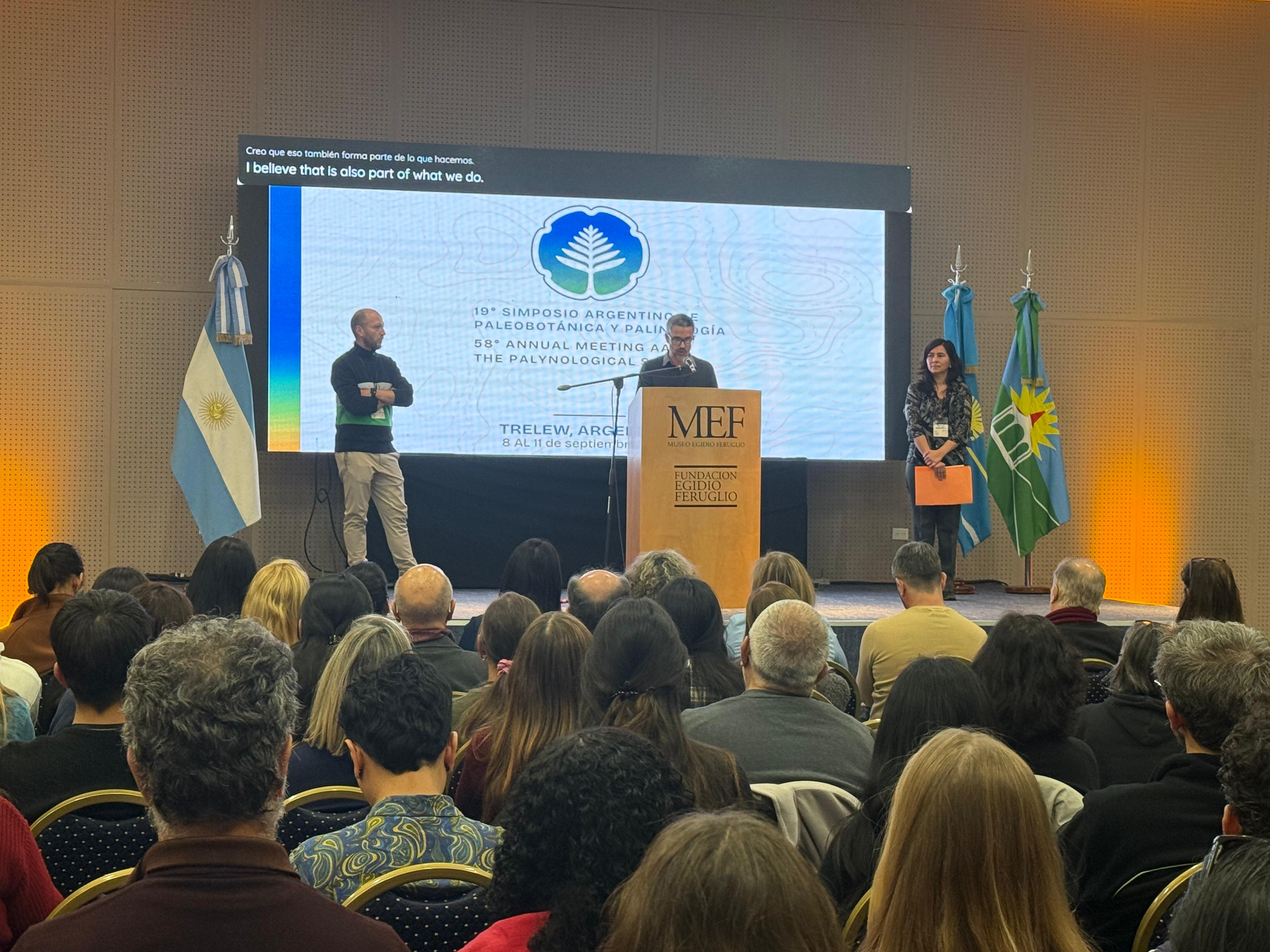 Trelew fue sede de un encuentro científico internacional sobre paleobotánica y palinología