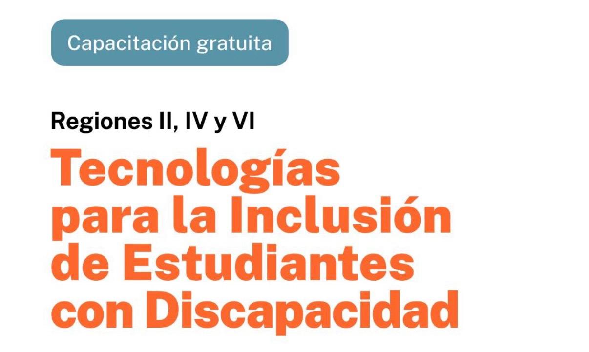 Ciencia y Tecnología y Educación lanzan una capacitación sobre tecnologías para la inclusión de estudiantes con discapacidad