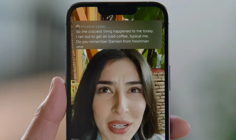 Imagen de la aplicación Subtítulos instantáneo (Live Captions)